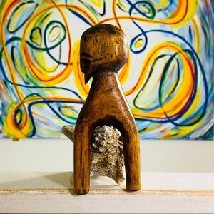 Hand carved African Sculpture